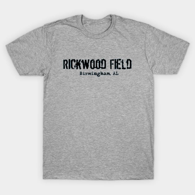 Salute to the Negro Leagues and Rickwood Field in Birmingham, AL T-Shirt by Bleeding Yankee Blue